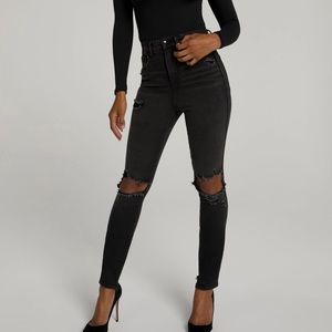 Good American Good Curve Skinny Crop